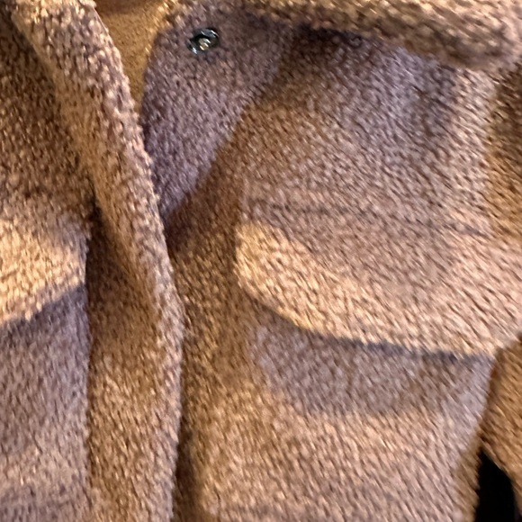 Time and Tru Cozy Brown Coat - Picture 5 of 7